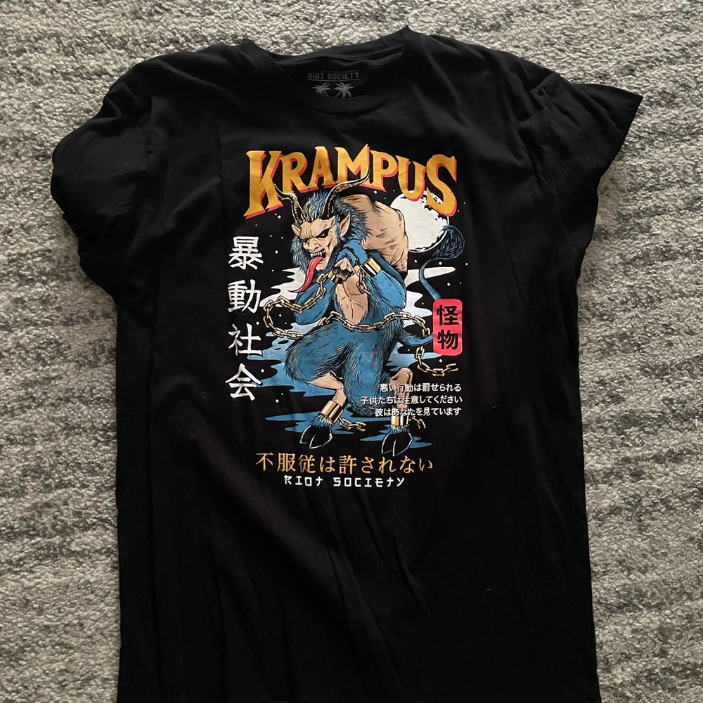 Riot society krampus shirt